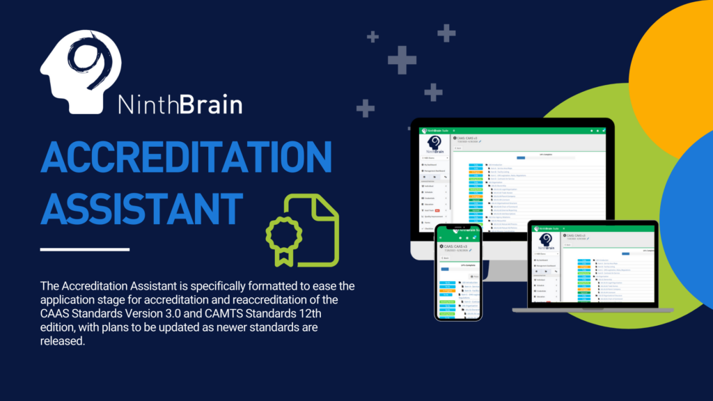 Streamlining CAAS or CAMTS Accreditation with Ninth Brain: Elevating First Responder Agencies